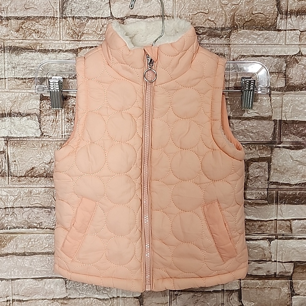 Urban Republic Peach Quilted  Vest